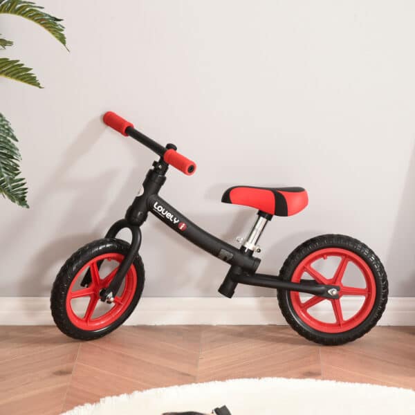 Bicicleta sem pedais em Preto