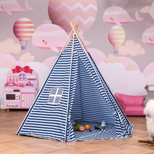 Tenda tipi azul