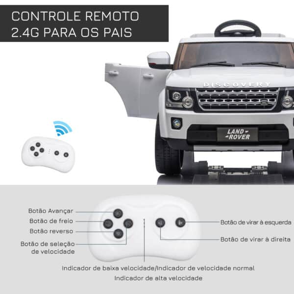 Land Rover Elétrico para Crianças