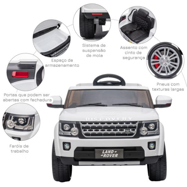 Land Rover Elétrico para Crianças