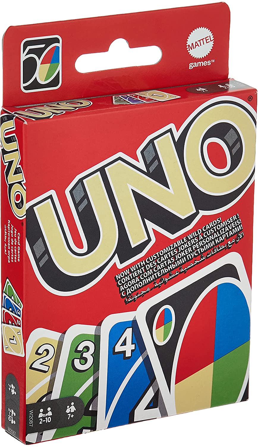 Jogo de Cartas - Uno Dos - Mattel