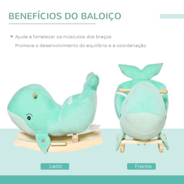 Baloiço com Forma de Baleia