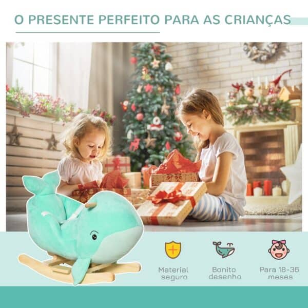 Baloiço com Forma de Baleia