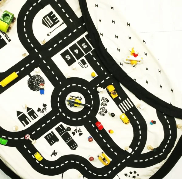 Sacos de Brinquedos Play&Go Mapa de Estrada